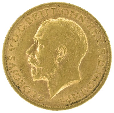 Lot 43 - King George V, Sovereign, 1912.