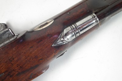 Lot 3 - Pair of flintlock Officer's pistols by Holmes