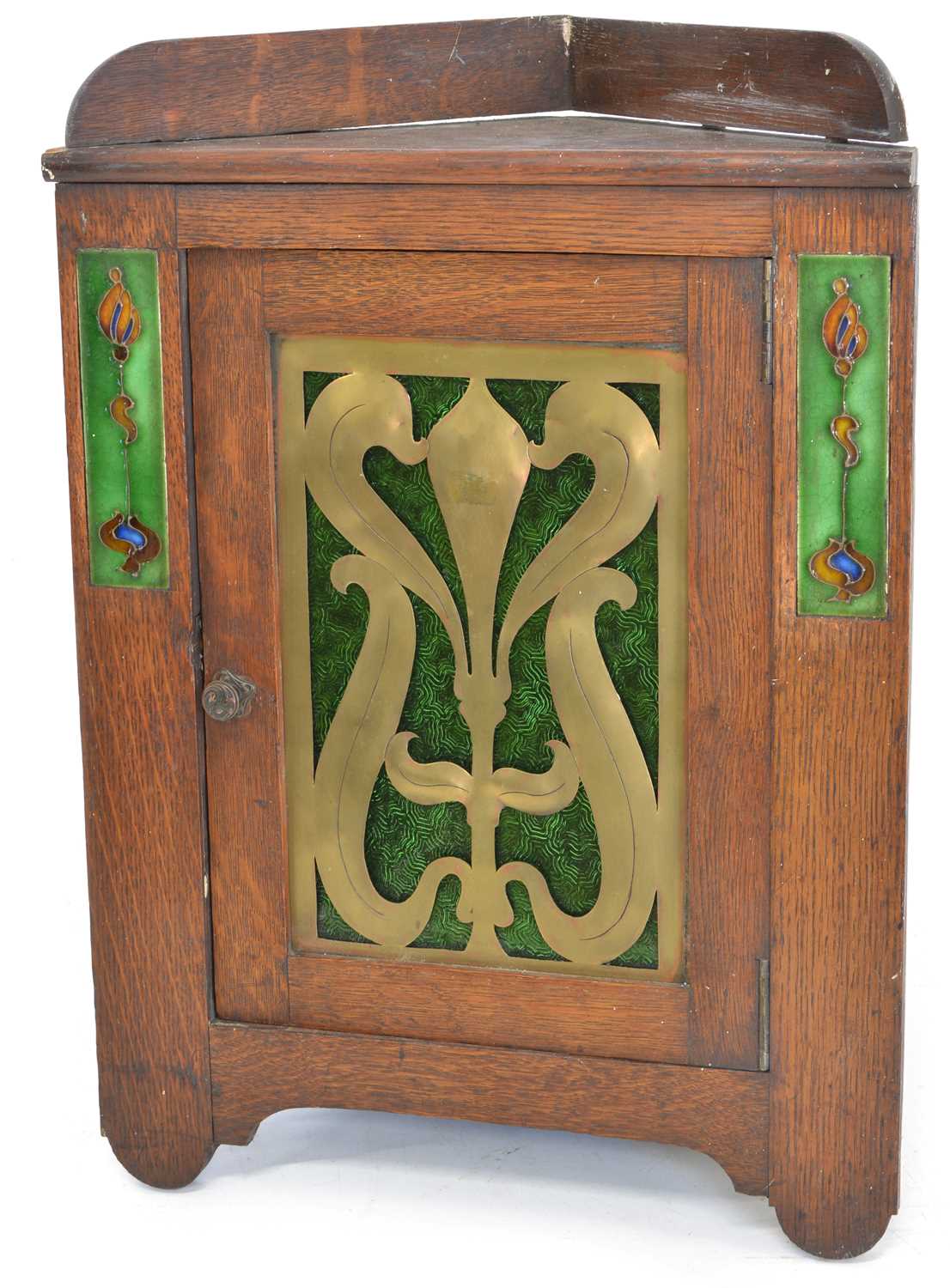 209 - Arts & Crafts Corner Cabinet