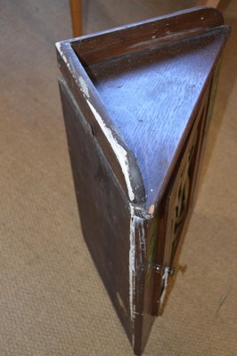 Lot 209 - Arts & Crafts Corner Cabinet
