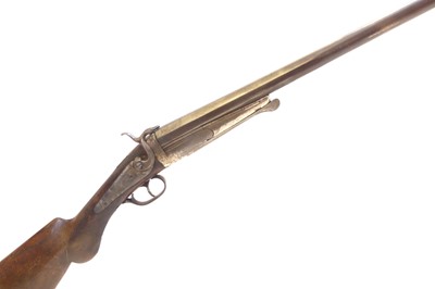 Lot 65 - Continental single barrel pinfire shotgun