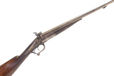 Lot 66 - Continental double barrel pinfire shotgun