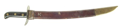 Lot 414 - Dutch Klewang (police cutlass)