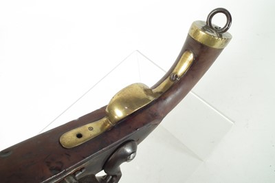 Lot 4 - Pair of Belgian flintlock belt pistols