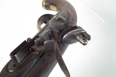 Lot 4 - Pair of Belgian flintlock belt pistols