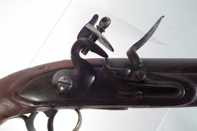 Lot 4 - Pair of Belgian flintlock belt pistols