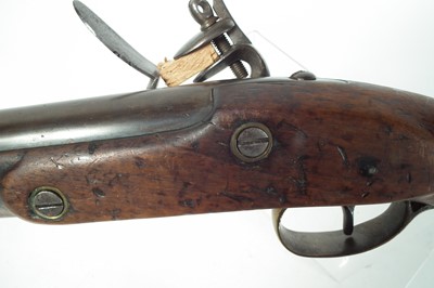 Lot 4 - Pair of Belgian flintlock belt pistols