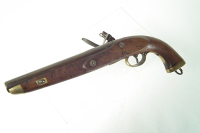 Lot 4 - Pair of Belgian flintlock belt pistols