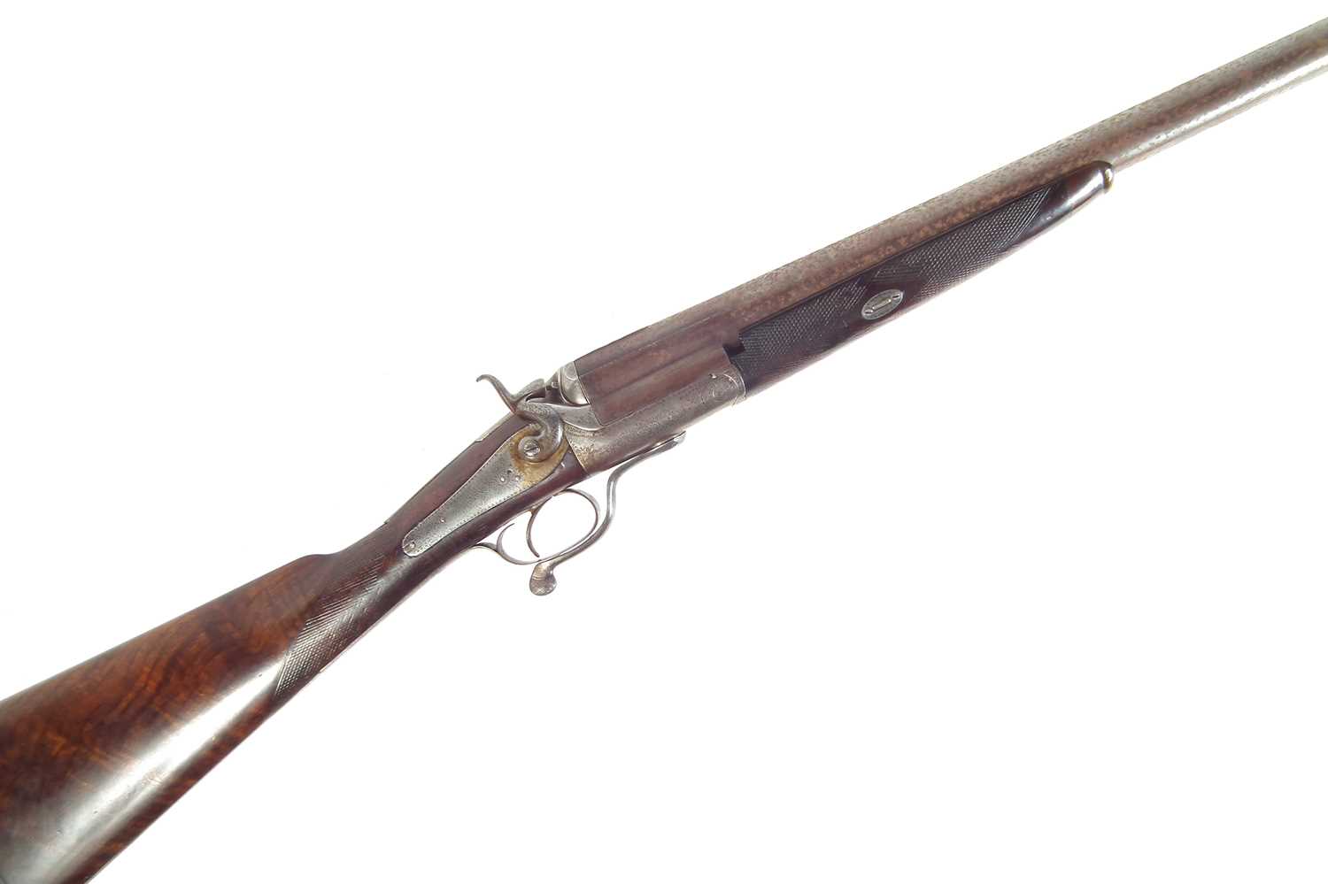 Lot 69 - 10 bore single barrel shotgun