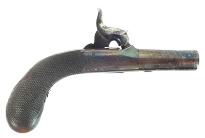 Lot 8 - Percussion muff pistol