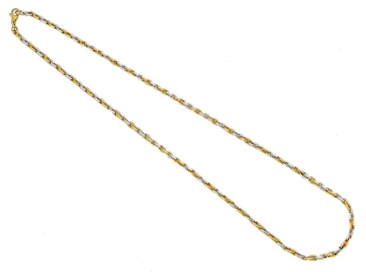 Lot 45 - An 18ct gold chain necklace