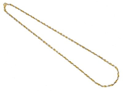 Lot 45 - An 18ct gold chain necklace