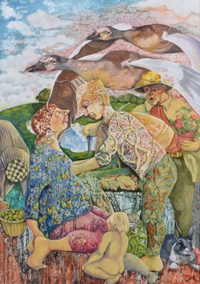 Lot 4 - Jeanne Walpole (British 1928-2011)