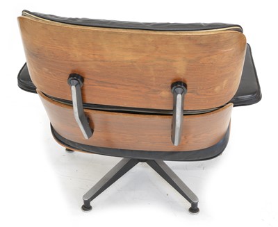 Lot 238 - Charles & Ray Eames Lounge Chair and Ottoman for Herman Miller