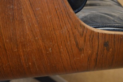 Lot 238 - Charles & Ray Eames Lounge Chair and Ottoman for Herman Miller