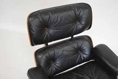 Lot 238 - Charles & Ray Eames Lounge Chair and Ottoman for Herman Miller