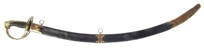 Lot 399 - 1803 pattern Grenadier Officers sabre and scabbard