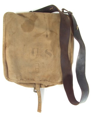 Lot 441 - US stamped haversack
