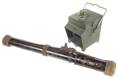 Lot 382 - A sighting scope and a night light