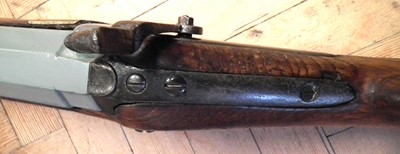 Lot 58 - 1 1/4 inch percussion punt gun