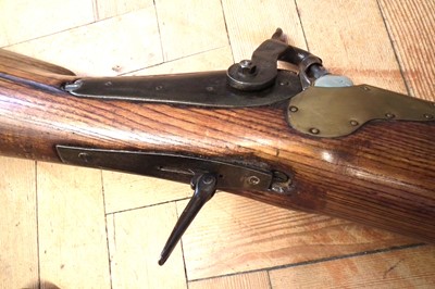 Lot 58 - 1 1/4 inch percussion punt gun