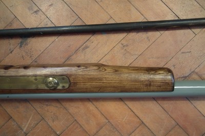 Lot 58 - 1 1/4 inch percussion punt gun