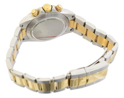 Lot 147 - A bi-colour Rolex Oyster Perpetual Cosmograph Daytona wristwatch