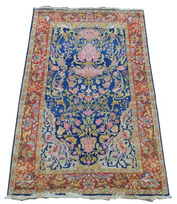 Lot 315 - Late 19th-century Persian prayer rug