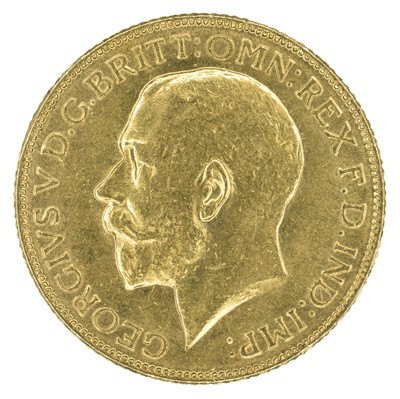 Lot 60 - King George V, Sovereign, 1918, Bombay Mint, India.