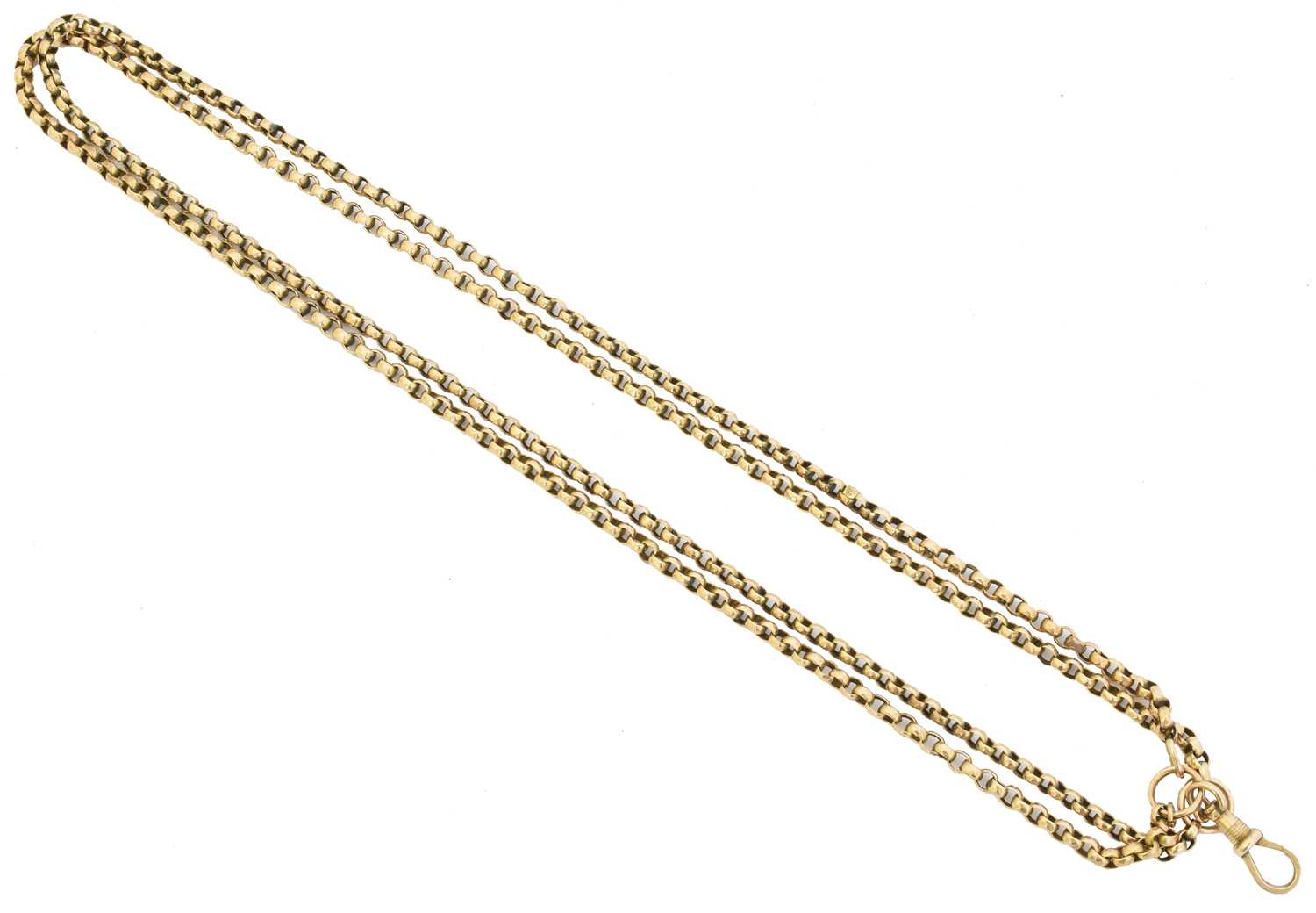 Lot 67 - A longuard chain