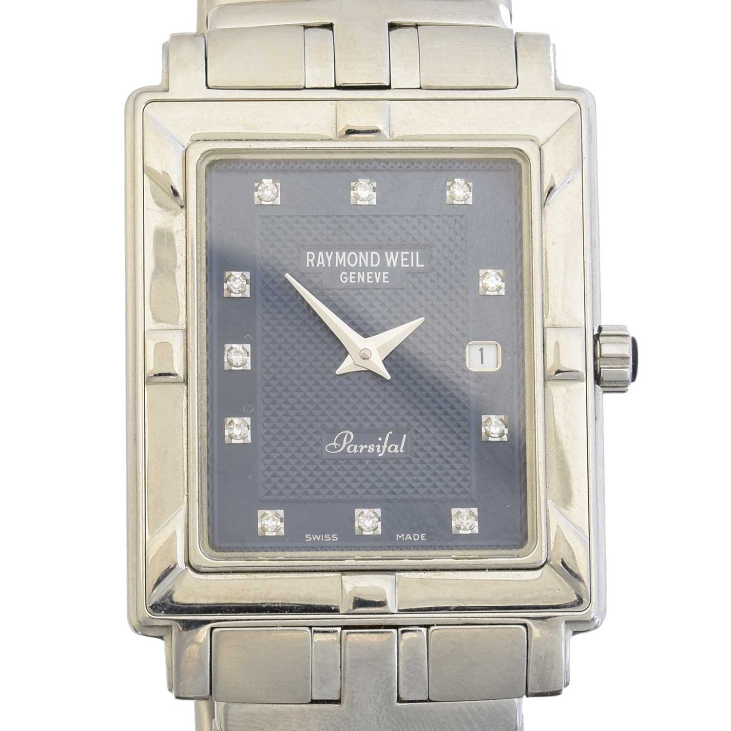 Lot 144 - A stainless steel Raymond Weil Parsifal watch