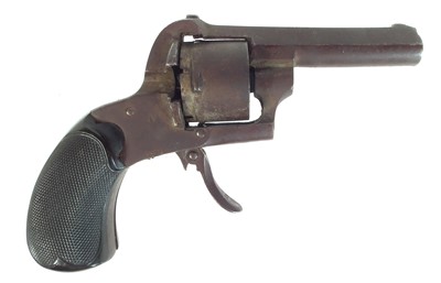 Lot 242 - The major parts of a 7mm pinfire revolver