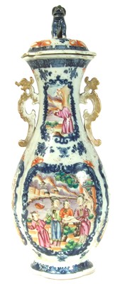 Lot 144 - Chinese lidded vase