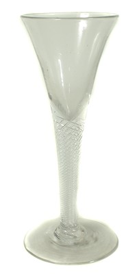 Lot 119 - Georgian wine glass