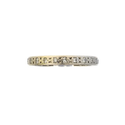 Lot 77 - A diamond eternity ring
