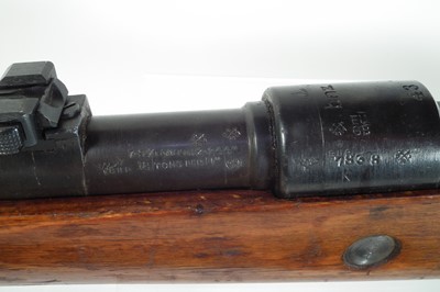 Lot 356 - Deactivated Mauser Waffenamt marked K98 rifle