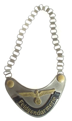 Lot 154 - German Feldgendarmerie (military police) gorget