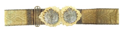 Lot 152 - Royal Engineers dress belt