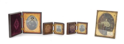 Lot 50 - Four daguerreotypes