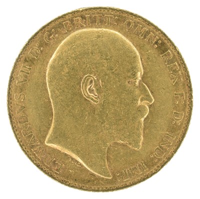 Lot 47 - King Edward VII, Sovereign, 1905, Perth Mint.