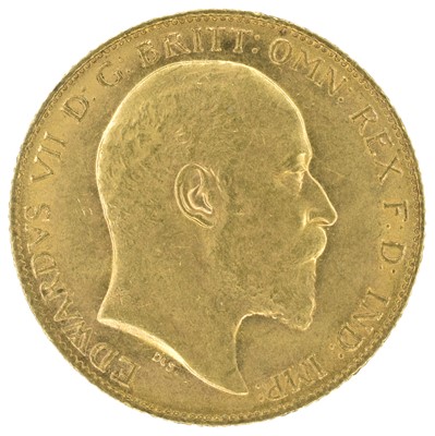 Lot 51 - Two King Edward VII, Half-Sovereigns, 1903 and 1910 (2).