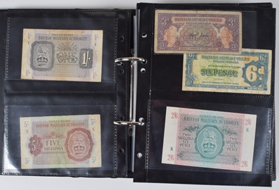 Lot 69 - Selection of foreign banknotes to include WW1 and WW2 German Prisoner of War banknotes.