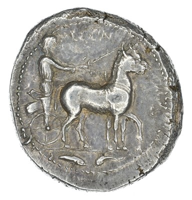 Lot 2 - Sicily, Messana, silver tetradrachm.