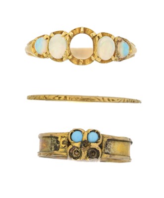 Lot 29 - Three rings