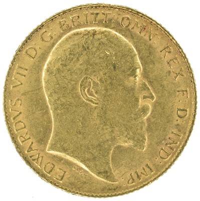 Lot 32 - Two King Edward VII, Half-Sovereigns, 1909 and 1910 (2).