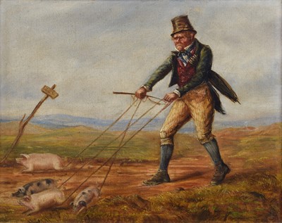 Lot 32 - Attributed to Erskine Nicol (Scottish 1825-1904)