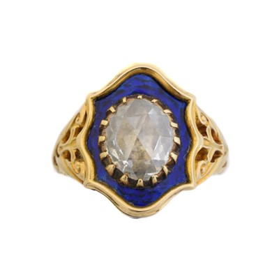 Lot 113 - A fine 17th century rose-cut diamond presented by Charles II