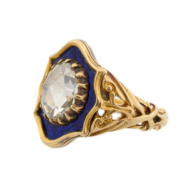 Lot 113 - A fine 17th century rose-cut diamond presented by Charles II