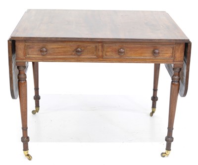 Lot 260 - Mid 19th century mahogany sofa table