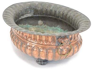 Lot 214 - Early 20th-century copper planter